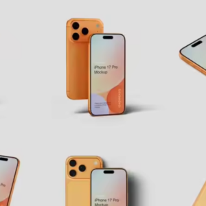 iPhone 17 Pro and iPhone 17 Pro Max Mockups
